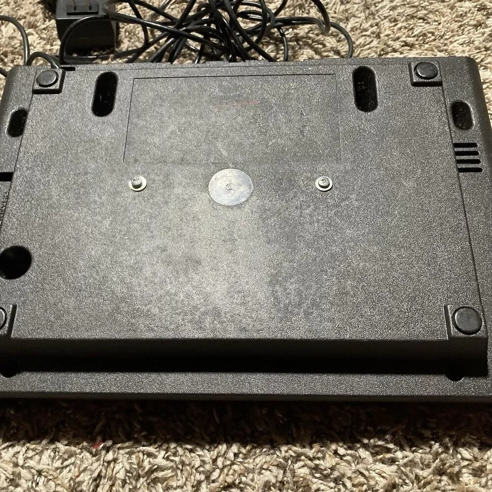Atari Video Computer System Console with Black and Woodgrain Finish
